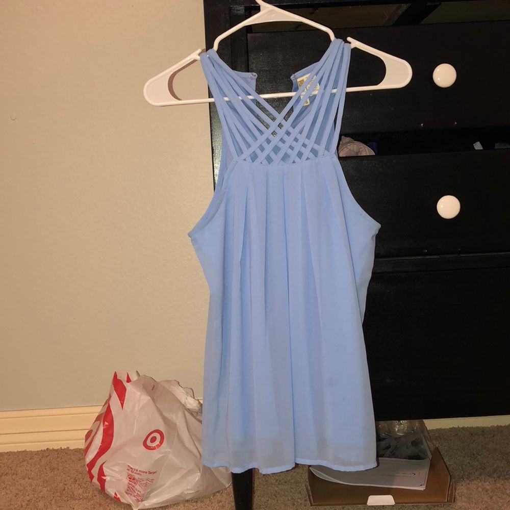 Blue blouse